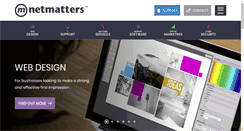 Desktop Screenshot of netmatters.co.uk
