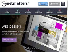 Tablet Screenshot of netmatters.co.uk